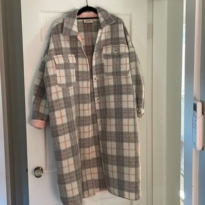 Anthropologie Oversized “Shacket”